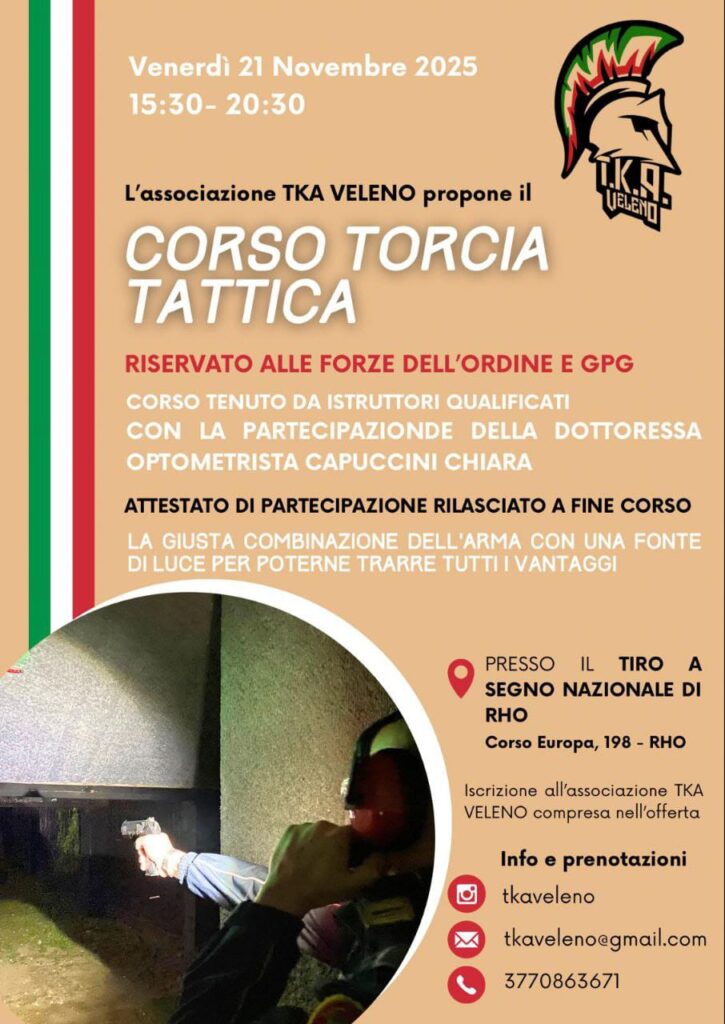 Corso di Torcia Tattica